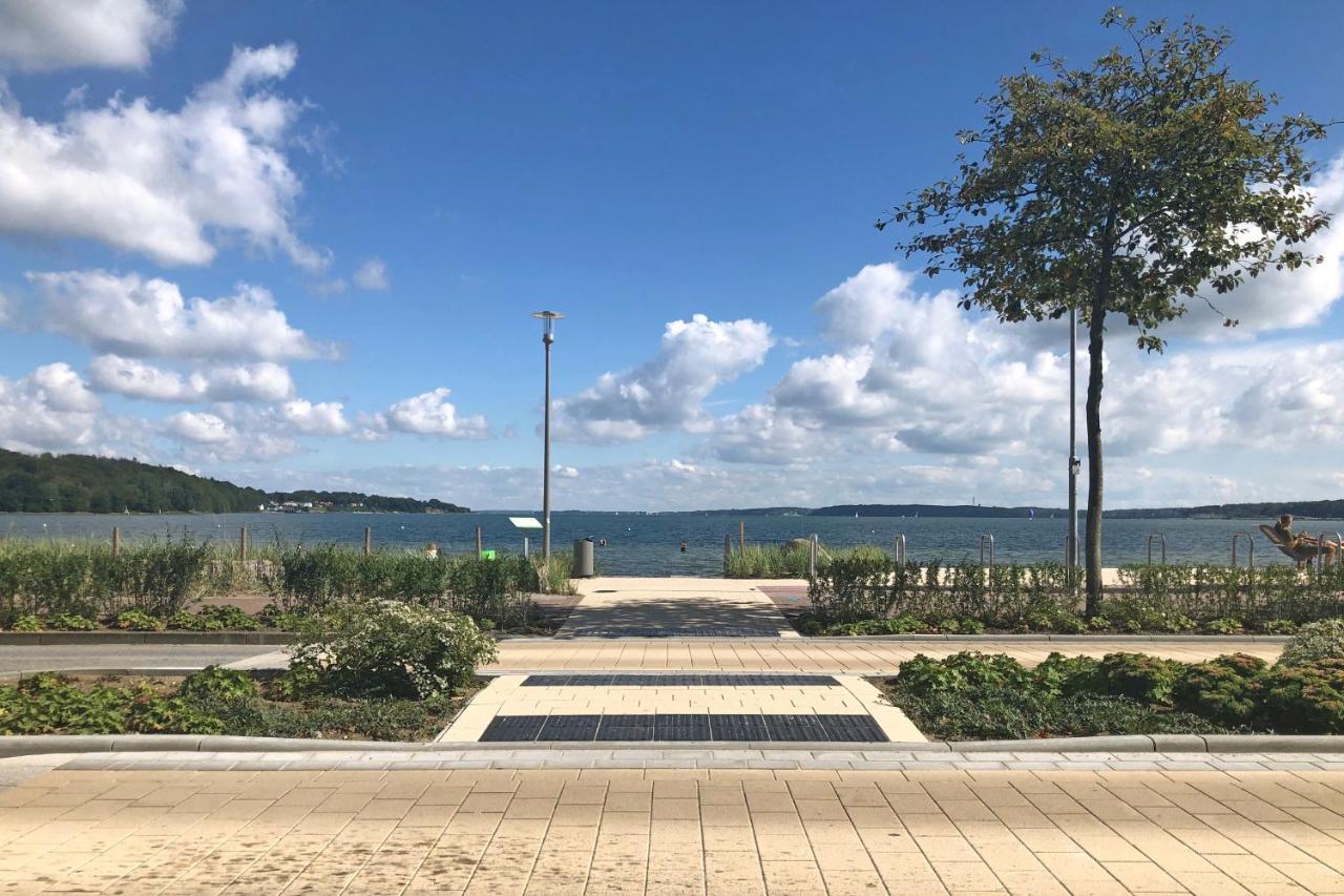 Fewo1846 Strandresidenz Wassersleben - Muschelnest - Stilvolles Studioapartment Mit Balkon Harrislee Exteriör bild