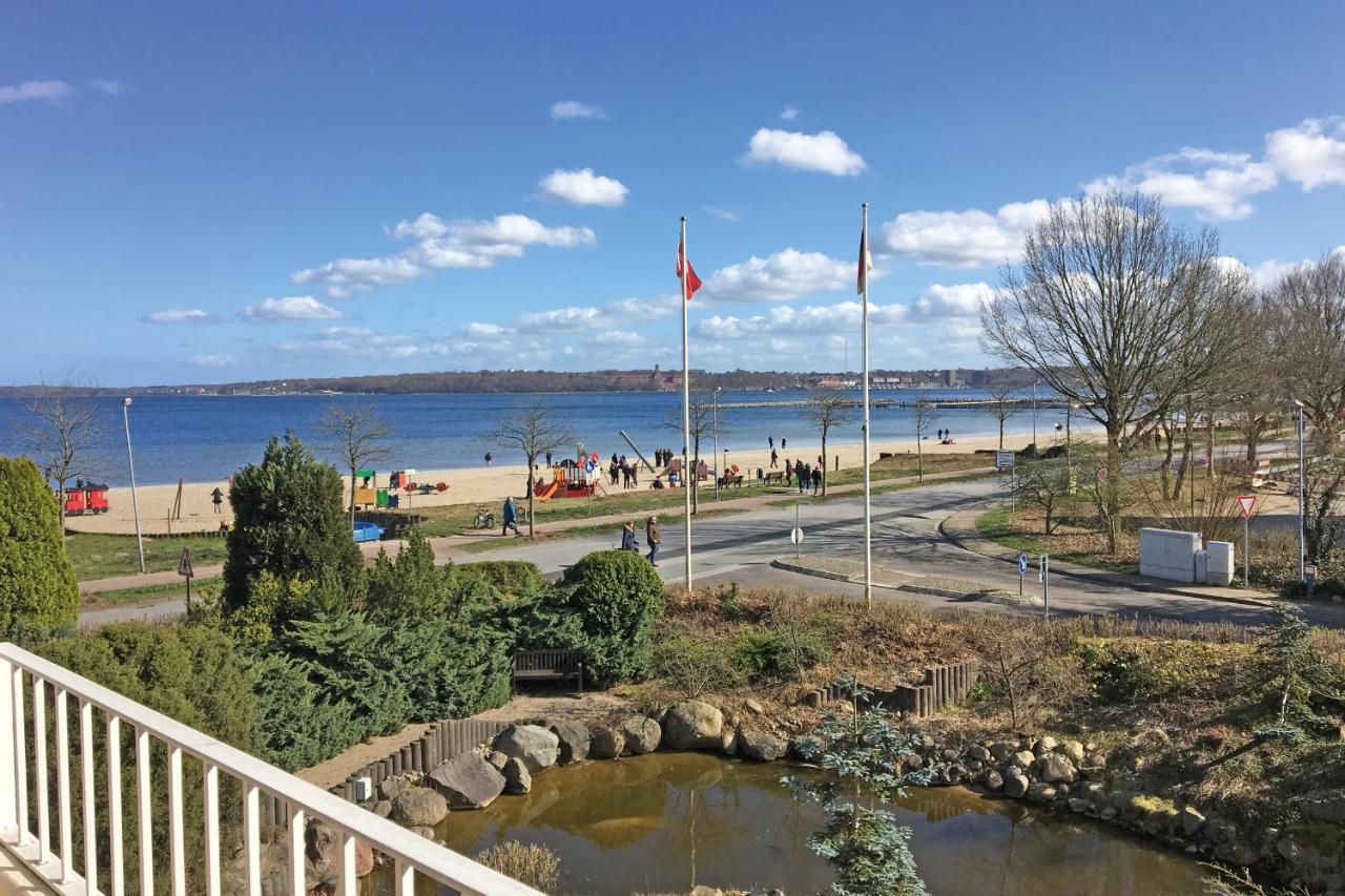 Fewo1846 Strandresidenz Wassersleben - Muschelnest - Stilvolles Studioapartment Mit Balkon Harrislee Exteriör bild